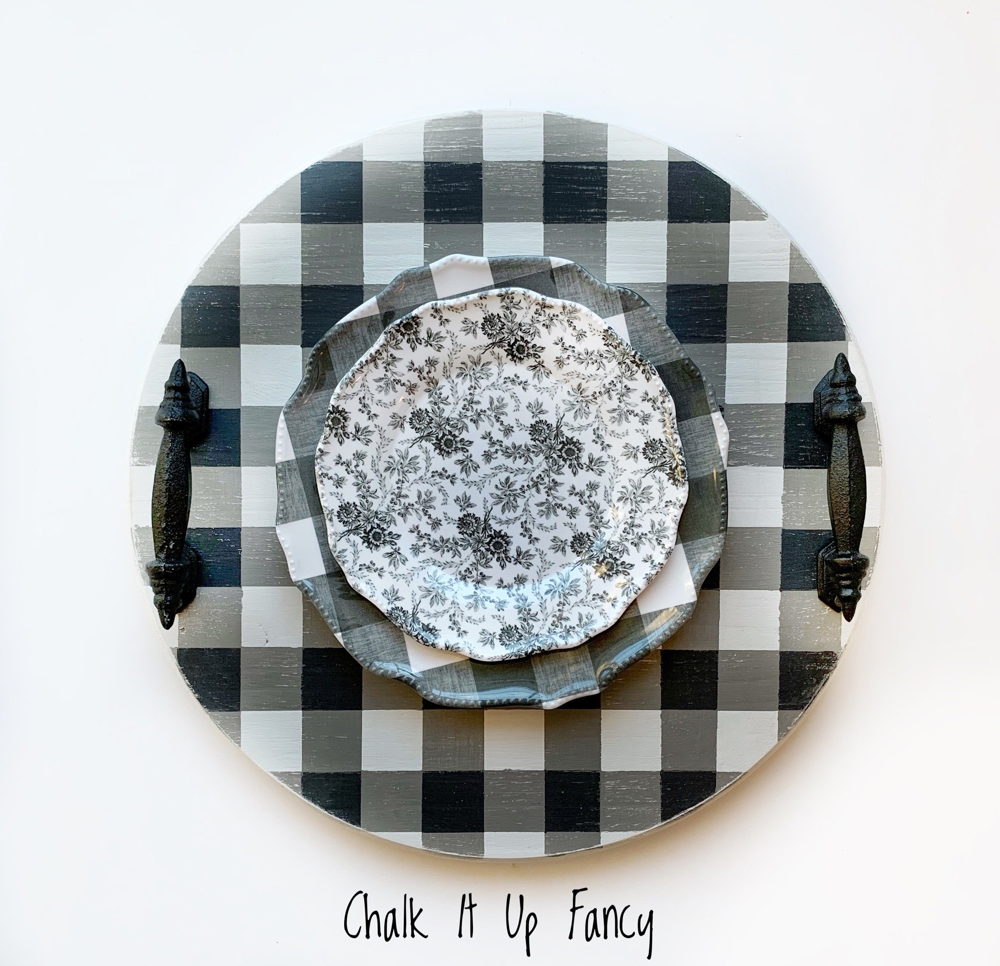 How to paint buffalo plaid