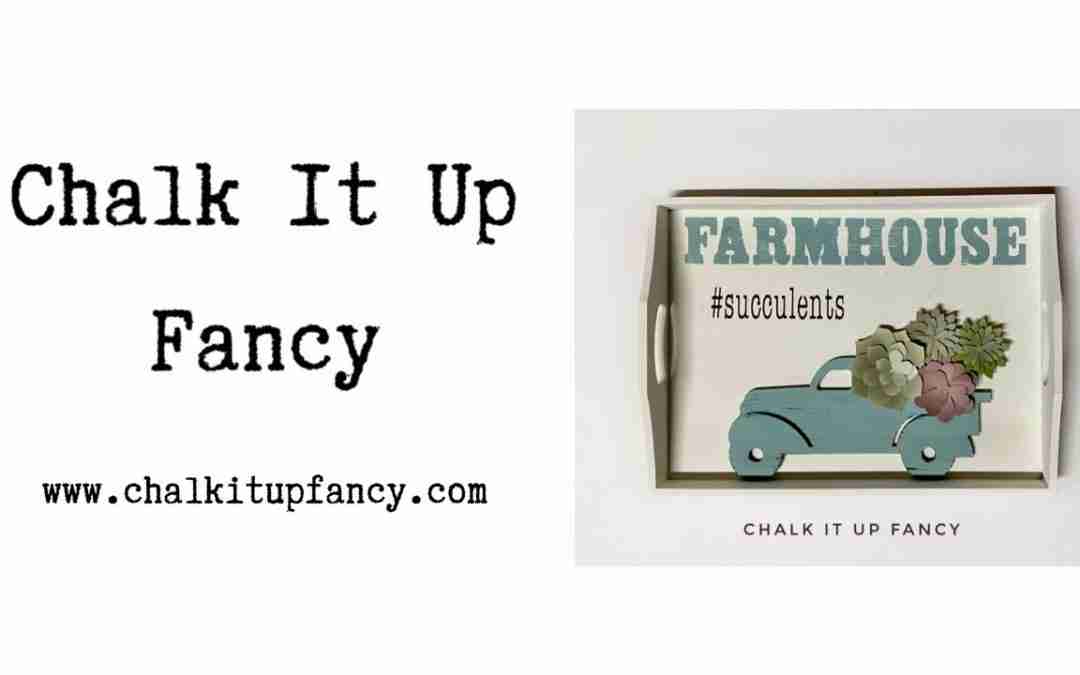 DIY Farmhouse Truck with Succulents