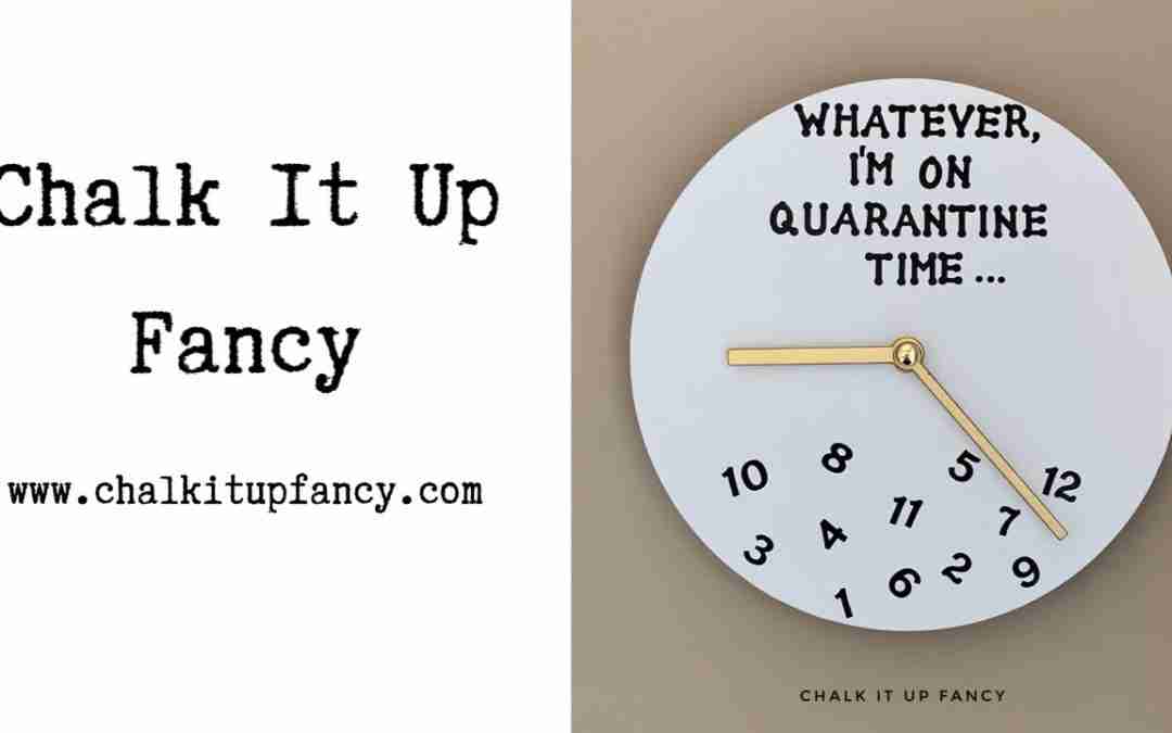 DIY Wall Clock Using Stickers
