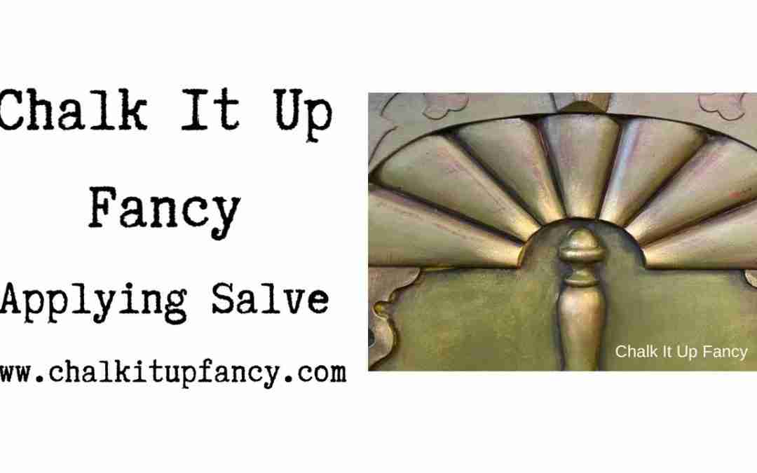 Wise Owl Salve on Painted Furniture
