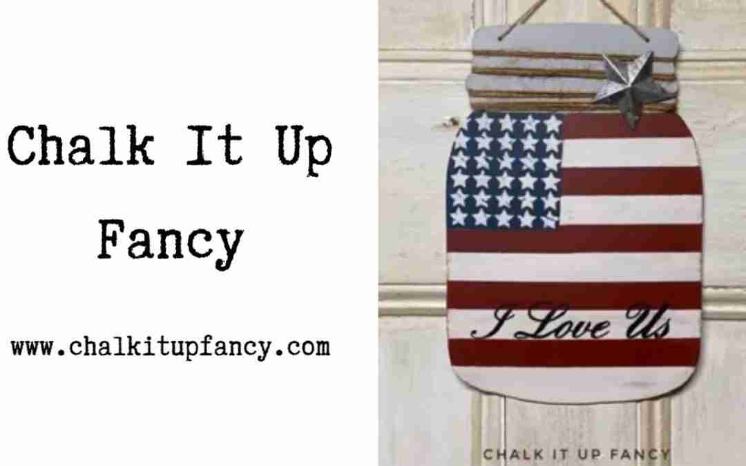 DIY Dollar Tree Mason Jar American Flag Wall Decor