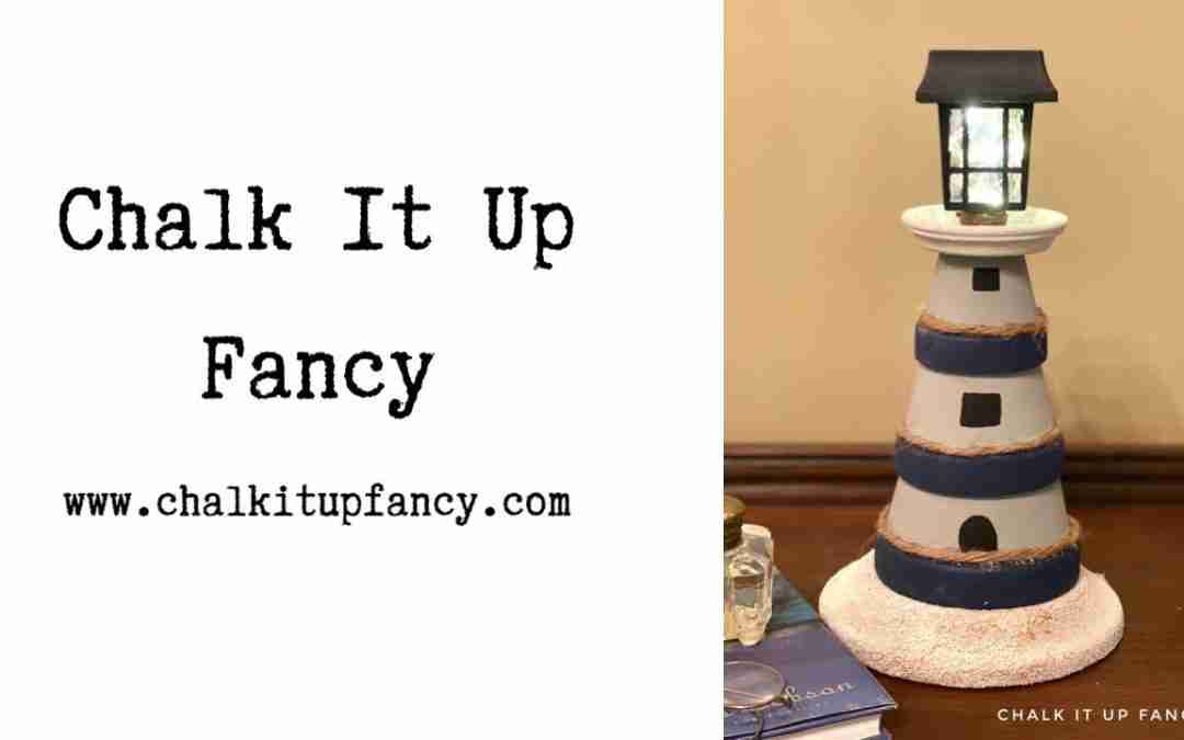 DIY Terra-cotta Pot Lighthouse