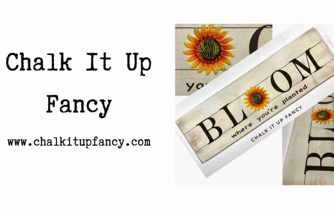 DIY Bloom Where You’re Planted Sign