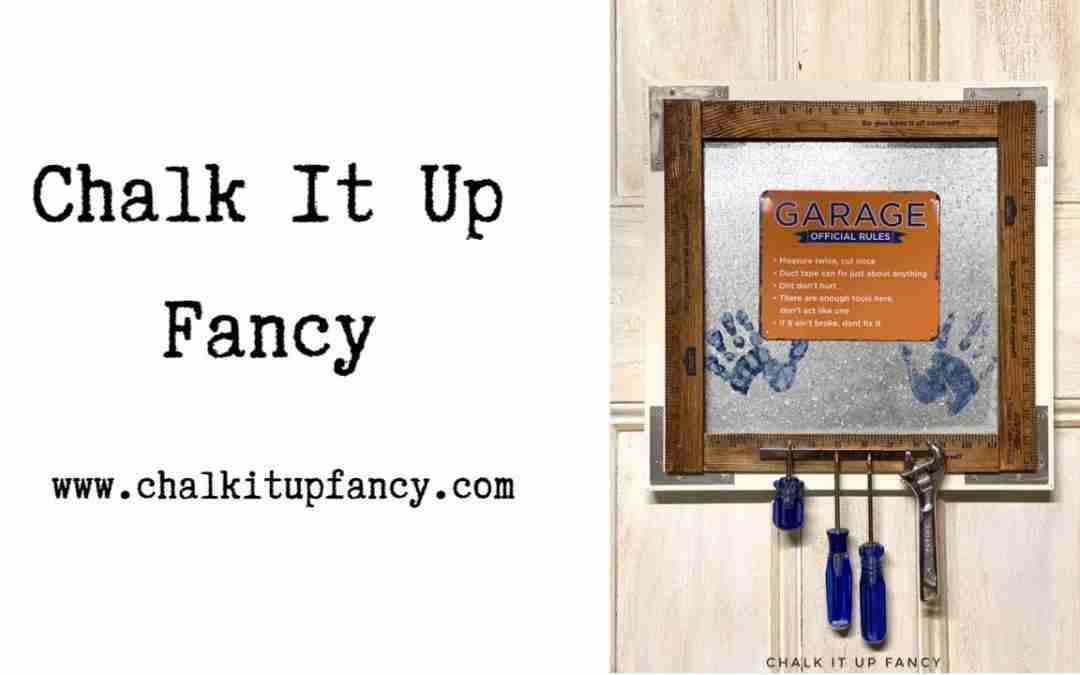 DIY Garage Tool Holder For Fathers Day