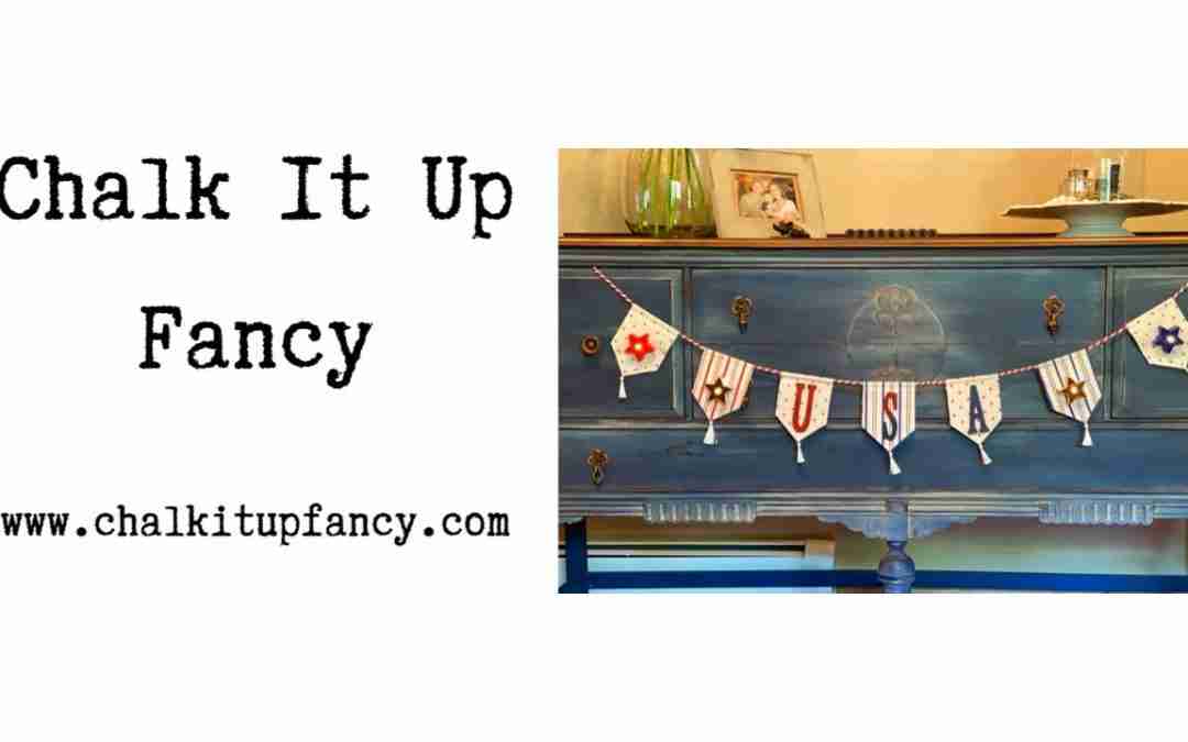DIY USA Light Garland