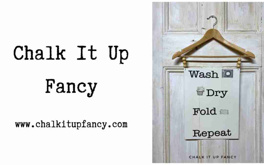 DIY Dollar Tree Laundry Wall Hanging