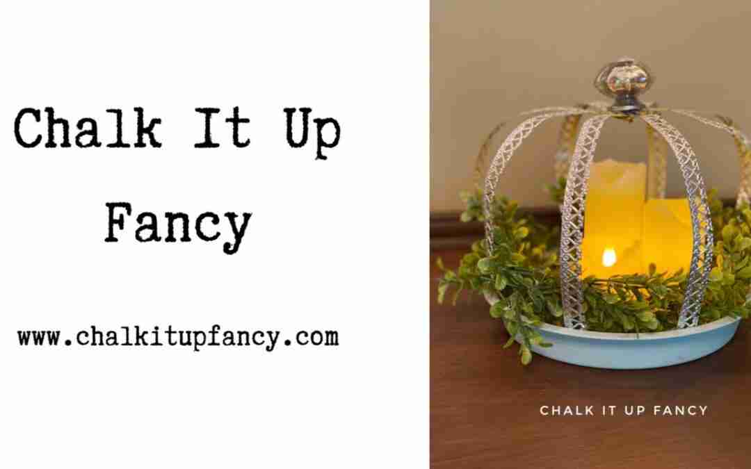 DIY Crown and Candle Holder