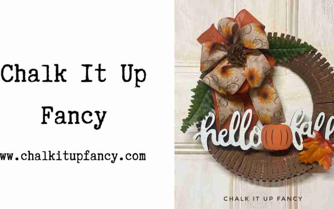 DIY Clothespin Fall Wreath