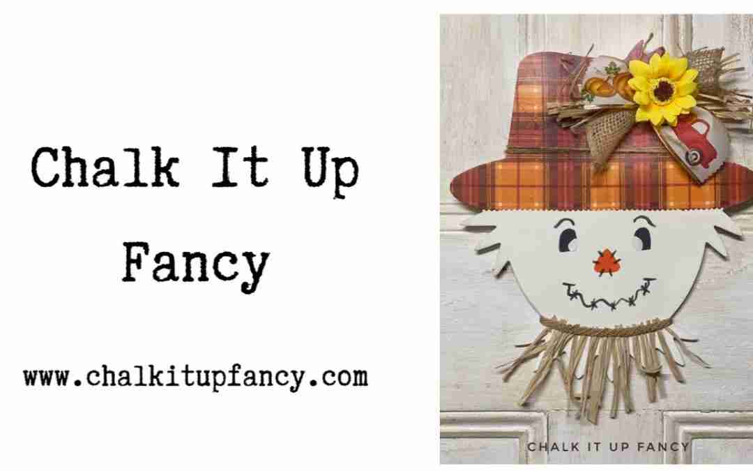 DIY Wood Scarecrow Cut Out