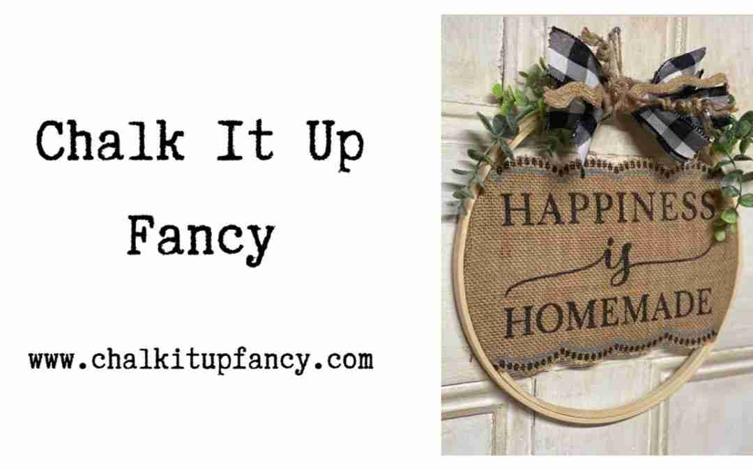 DIY Happiness is Homemade Wreath Form