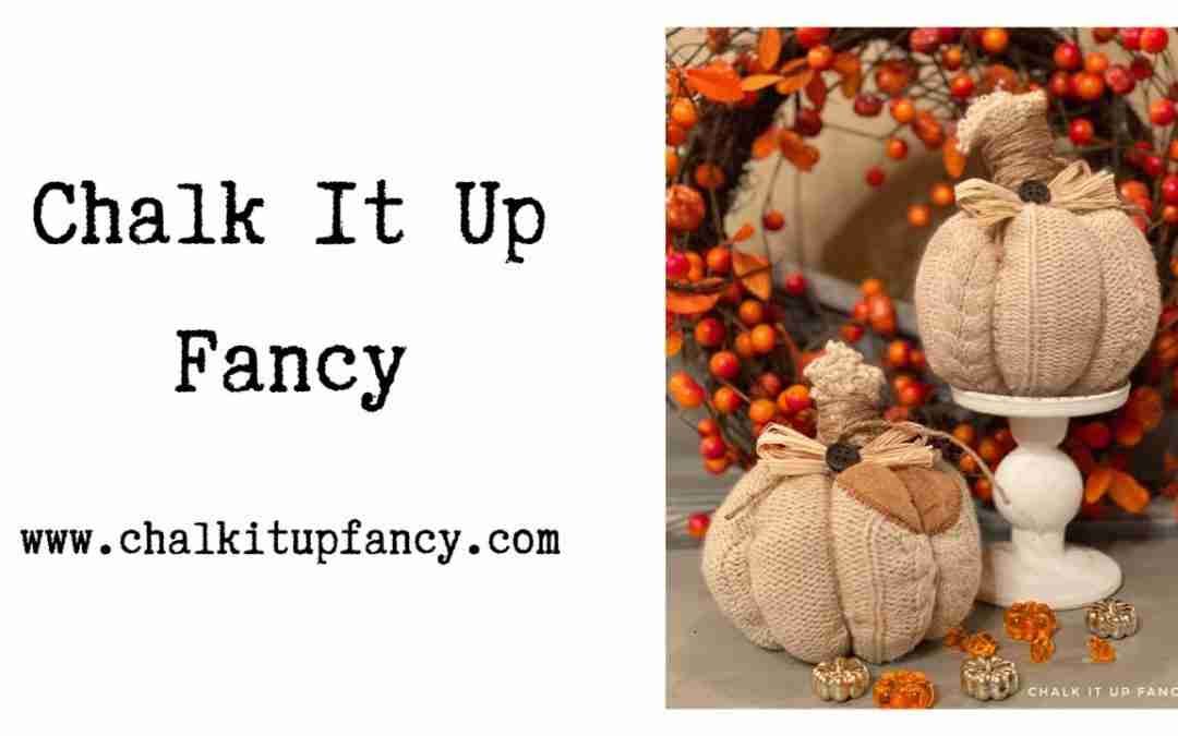 DIY Old Sweater Used To Create Pumpkins