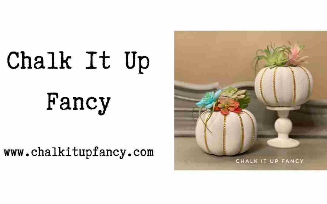 DIY Succulent Pumpkin Using all $1 Items