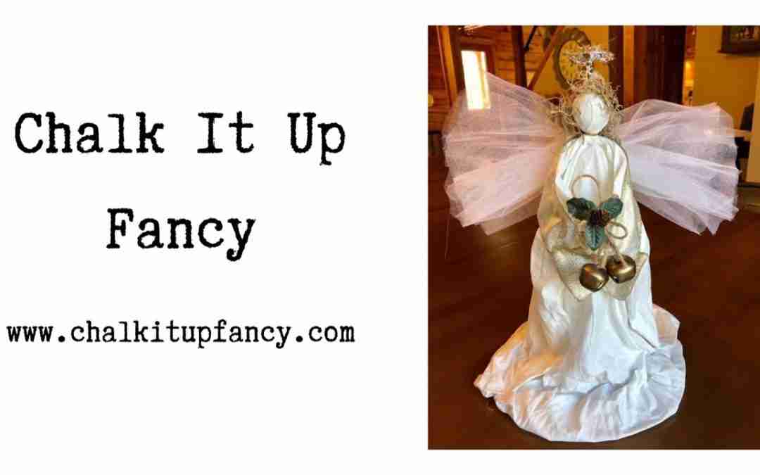 DIY Angel Decor Using Fabric