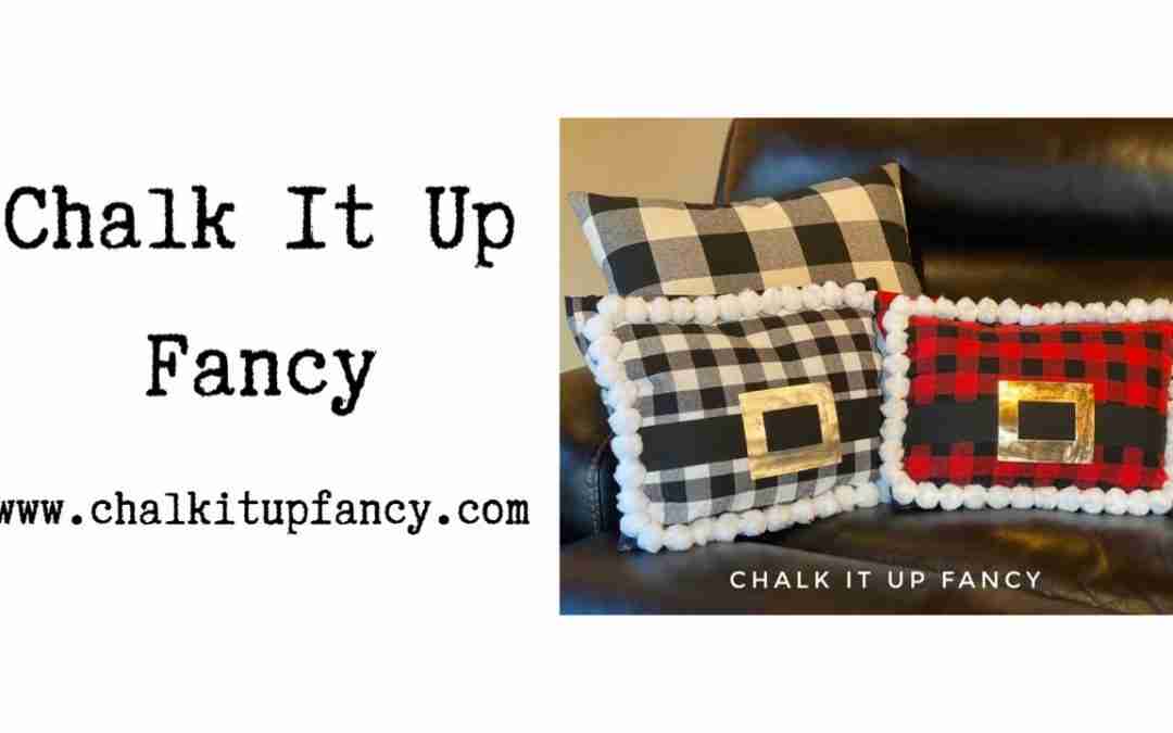 DIY Santa Pillow Using a Fabric Bag from Dollar General Tutorial