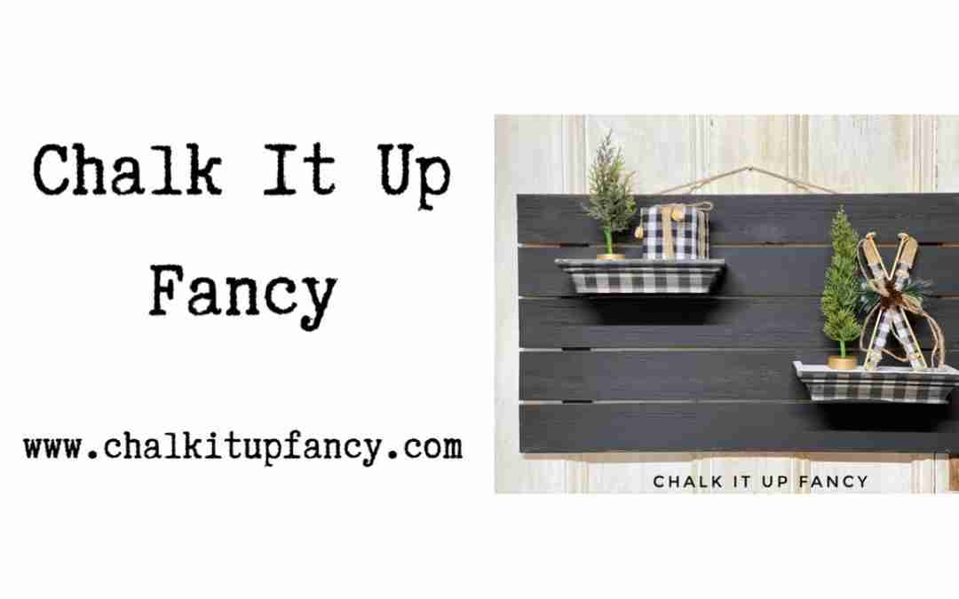 DIY Buffalo Plaid Farmhouse Shelves
