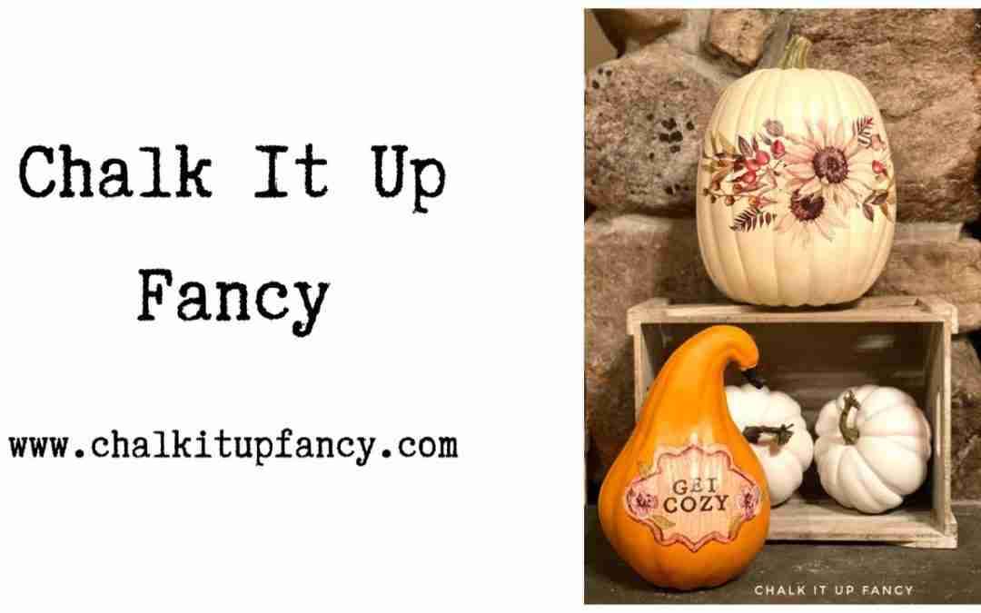 DIY Thankful Autumn Transfer by Redesign by Prima