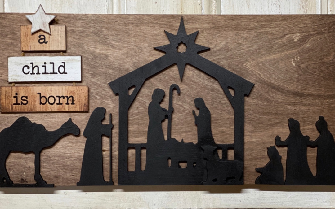 Upcycle Dollar General Nativity Set Supply List
