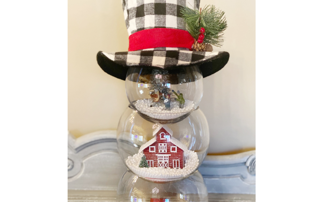DIY Globe Snowman Supply List