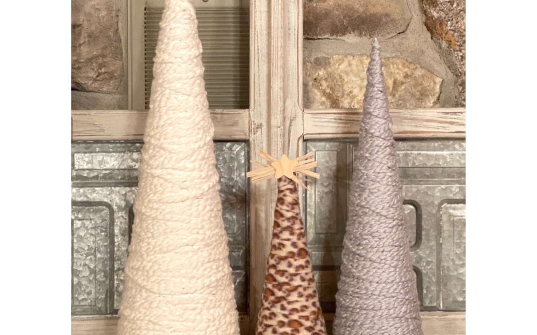 DIY Yarn Christmas Tree Supply List