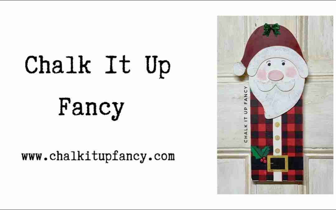 DIY Decoupaged Santa with Easy Paint Instructions