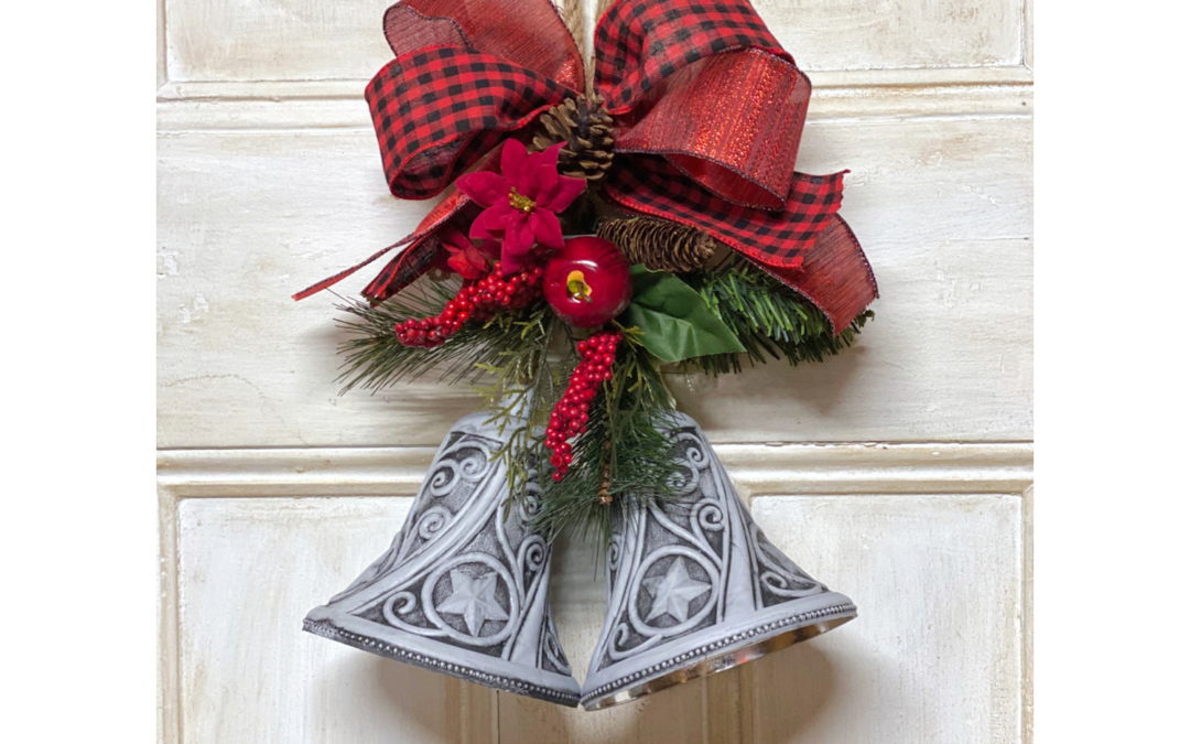 UpCycled Christmas Bells to High End Decor Supply List