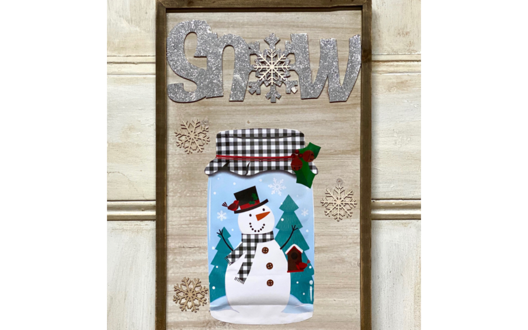 DIY Gift Bag Turned Wall Decor Supply List