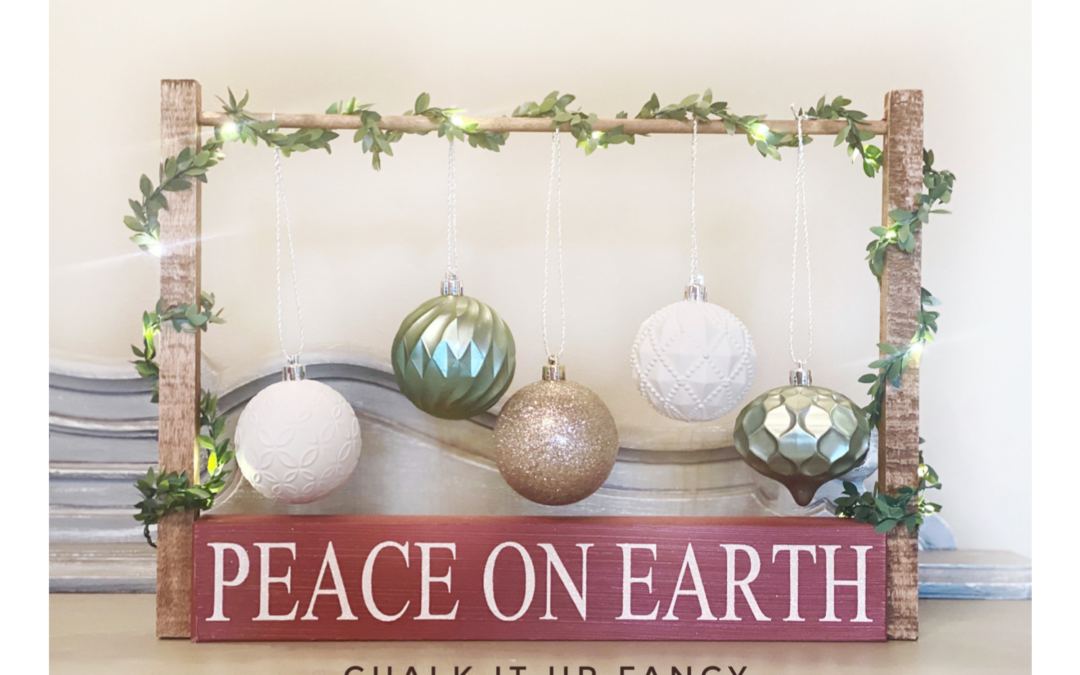 Peace On Earth Shelf Sitter Supply List