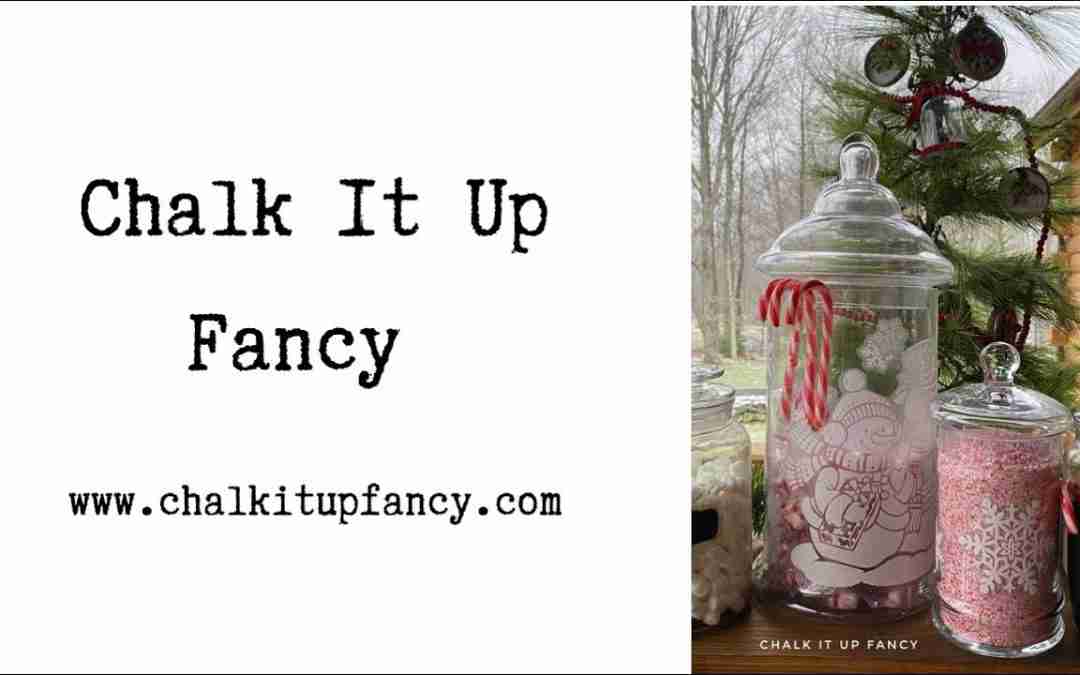Easy DIY Snowman Glass Decor Jar Using Wall Stickers Tutorial