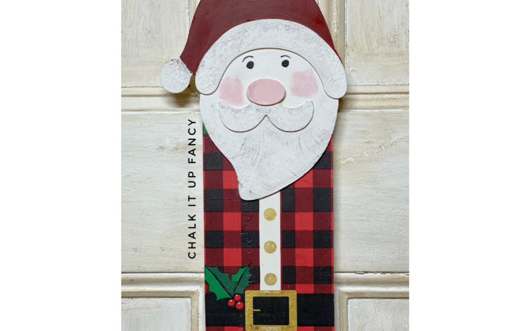 DIY Decoupaged Santa With Easy Paint Instructions Supply List