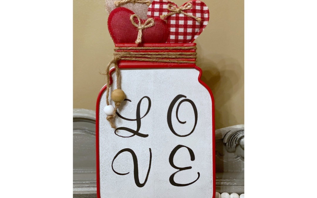 Stencil with Dollar Tree Stickers Supply List