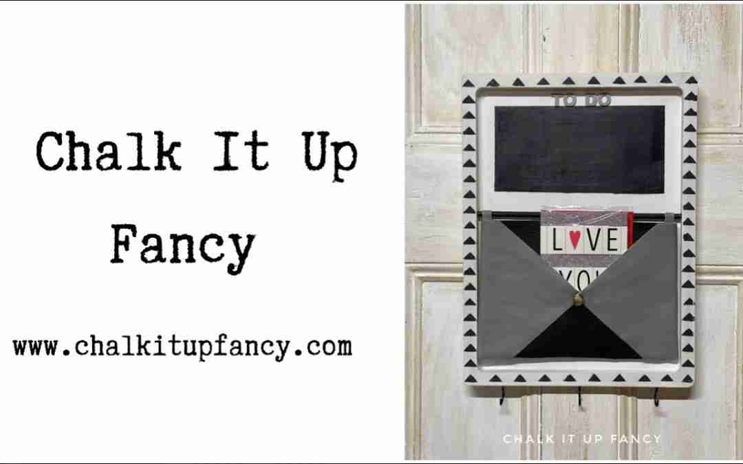 DIY Memo Board with Faux Leather Envelope Tutorial