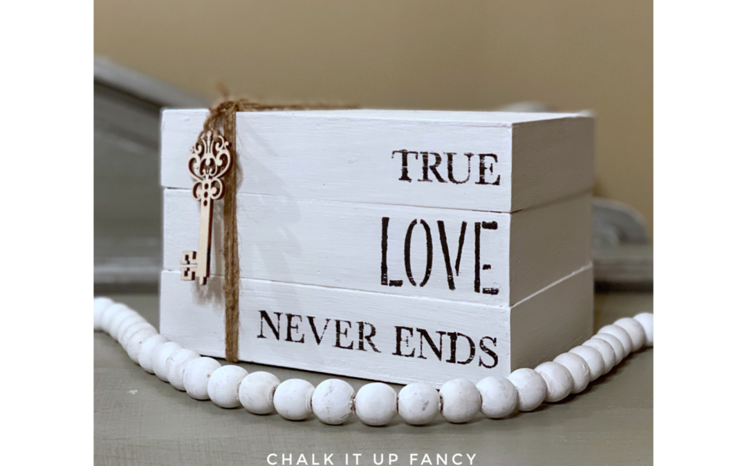 DIY Farmhouse Decorative Books Supply List