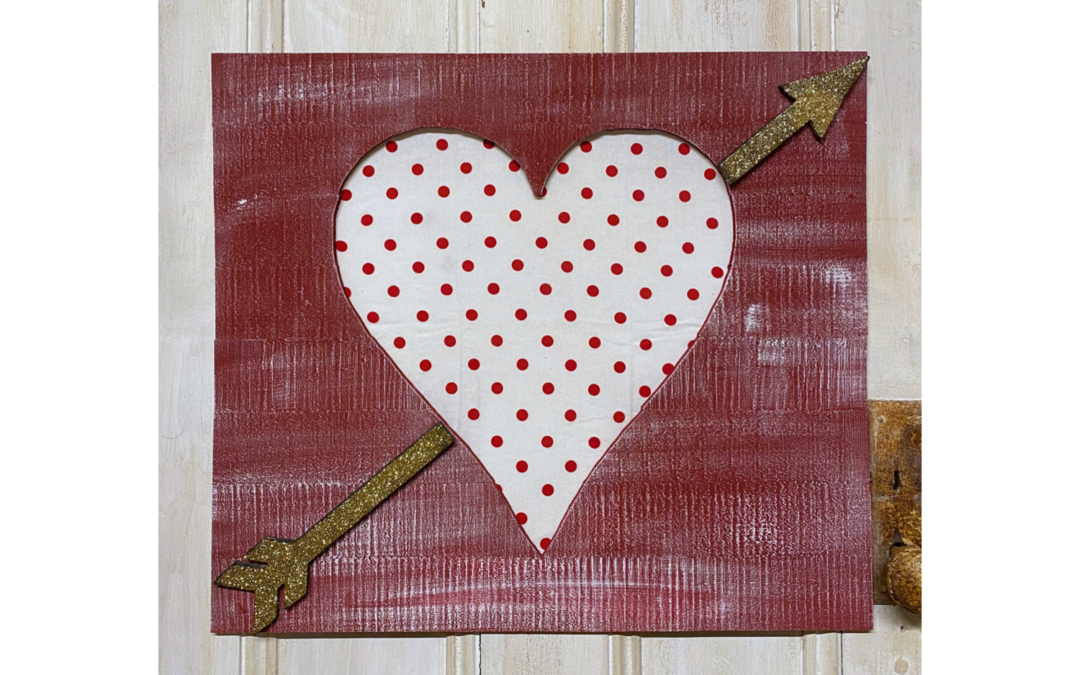 DIY Heart Wood Décor Using Scroll Saw Supply List