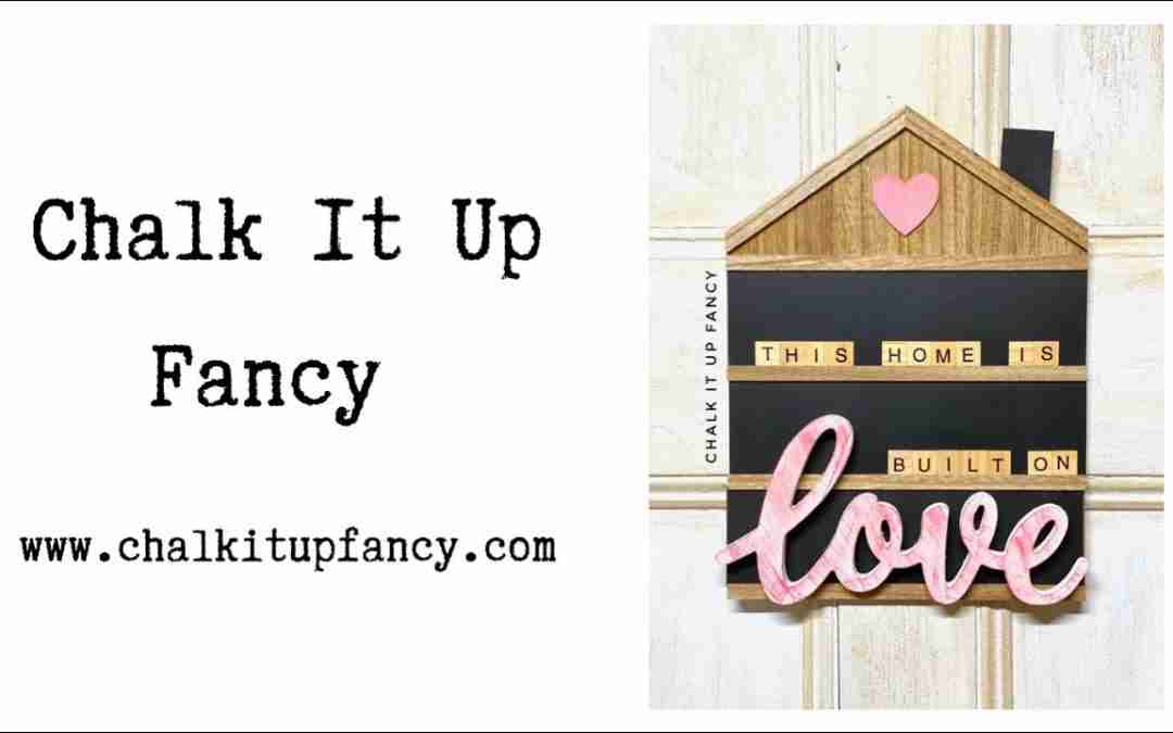 DIY Love Home Wall Hanging Tutorial