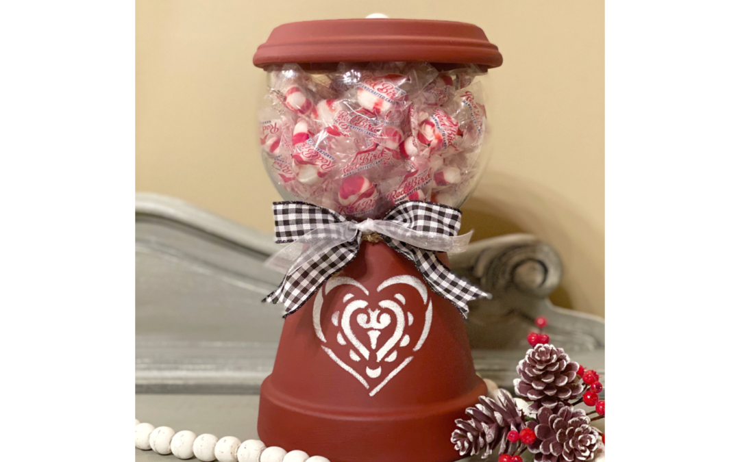 DIY Terra-Cotta Candy Jar for Valentines Day Supply List