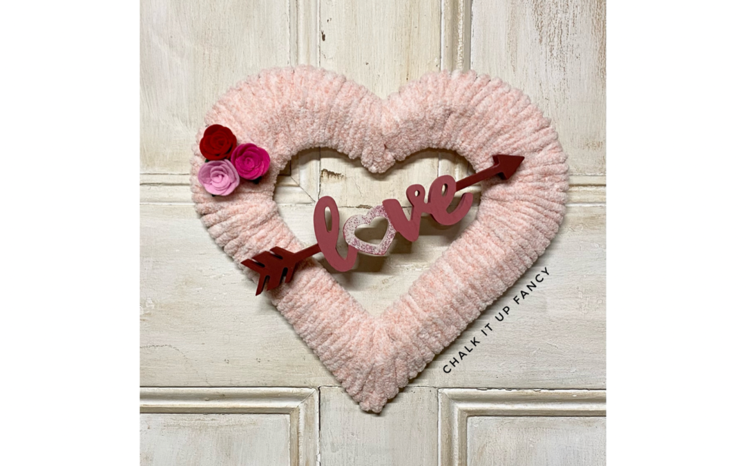DIY Heart Wreath Form Supply List