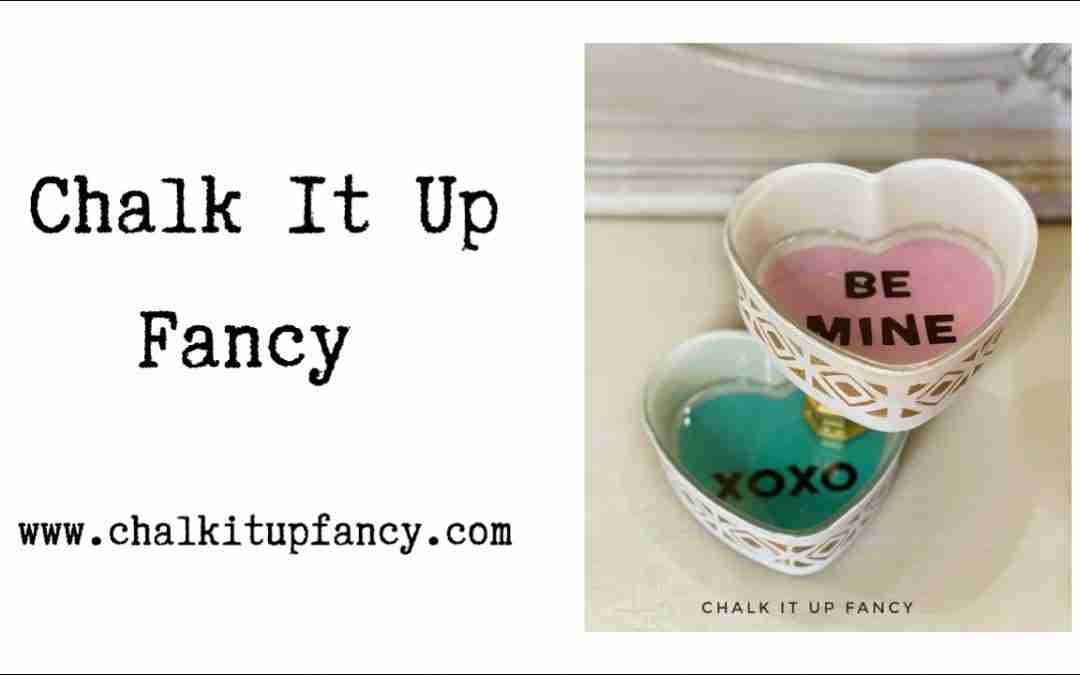 DIY Tiered Dollar Tree Heart Dish Tutorial