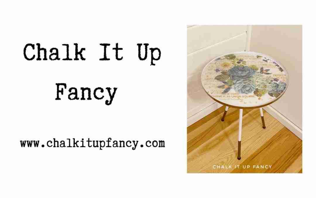 DIY $5 Table, Transfer and Resin Tutorial