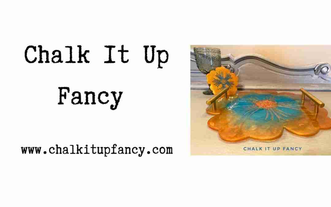 DIY Epoxy Flower Tray with Coasters Tutorial