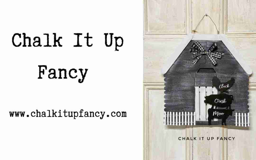 DIY Popsicle Stick Barn Tutorial