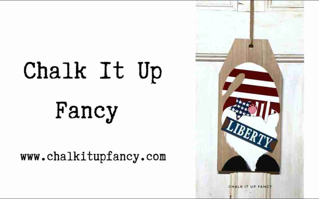 DIY Painted Patriotic Liberty Gnome Tutorial