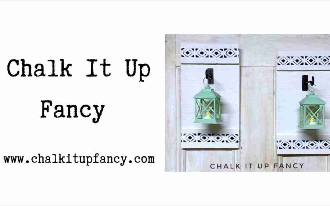 DIY Wall Sconce Tutorial