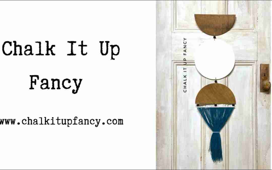DIY Bohemian Wall Hanging Tutorial