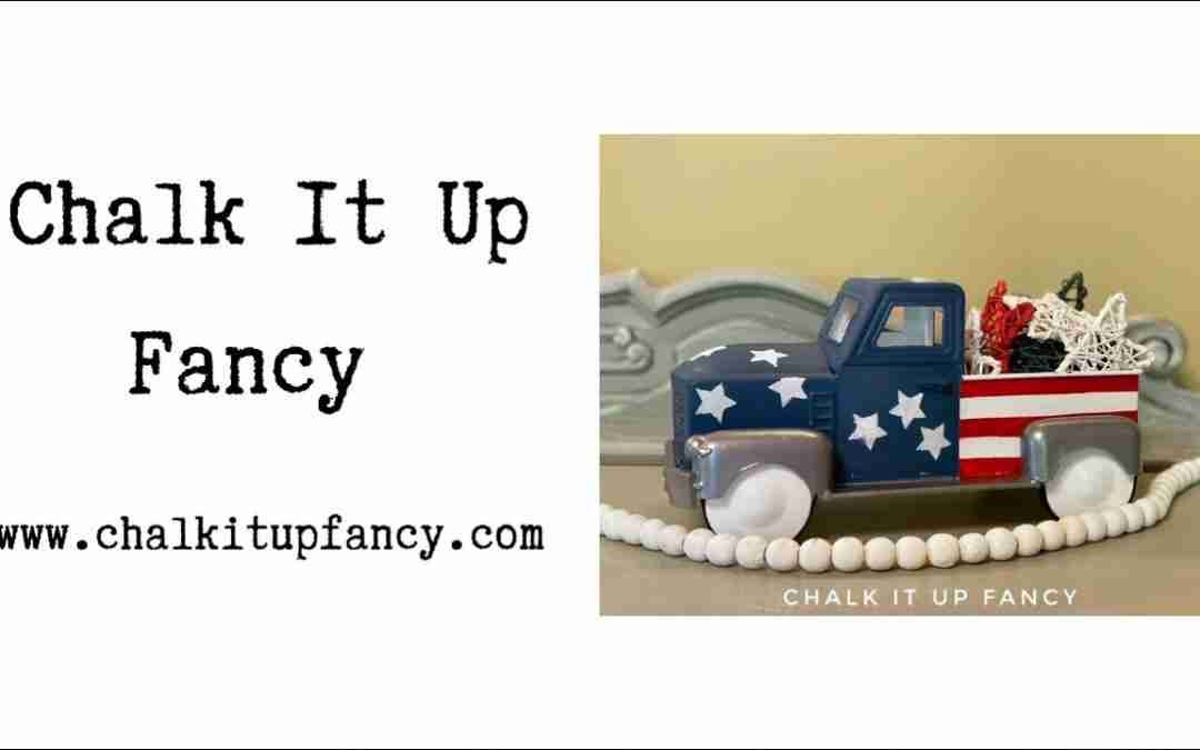 Easy DIY Americana Truck Tutorial