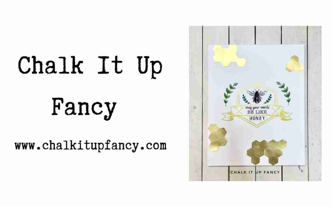 DIY Bee Canvas Sign