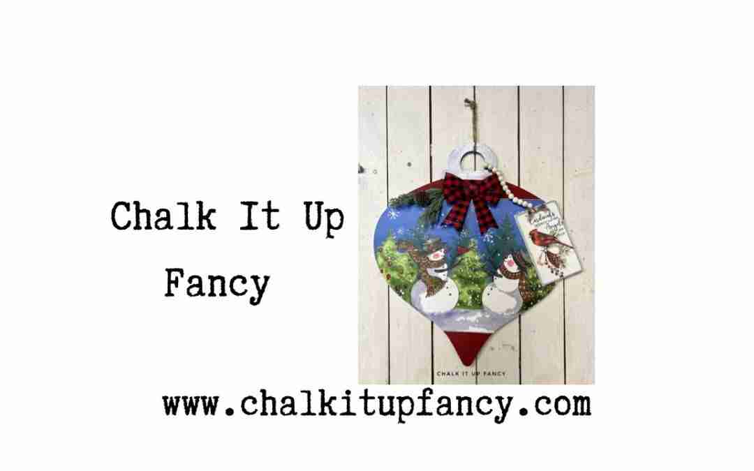 Cardinal & Snowman Ornament Decor