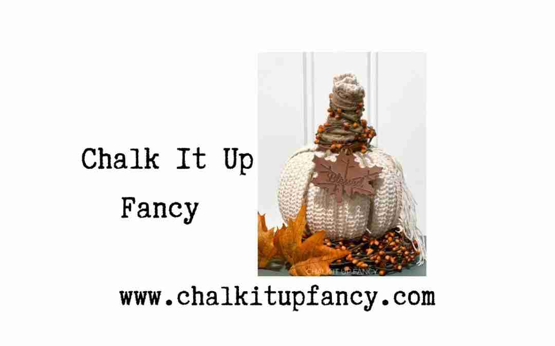DIY Dollar Tree Sweater Pumpkin