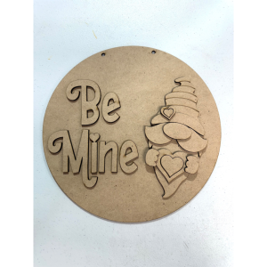 Unfinished Be Mine Gnome Hanger