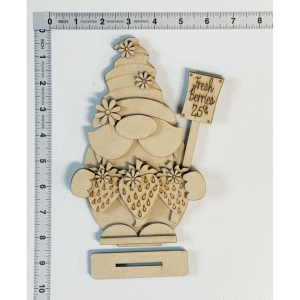Fresh Strawberry Gnome Unfinished