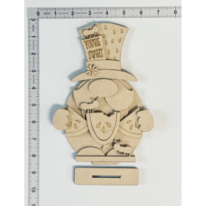 Watermelon Gnome Cutout Unfinished